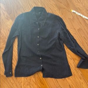GAP Blue Blouse with Fitted Silhouette